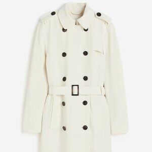 H&M DOUBLE-BREASTED TRENCHCOAT
